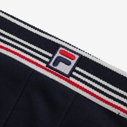 Fila White Line Pleated - Naisten Hameet - Laivastonsininen | FI-45312